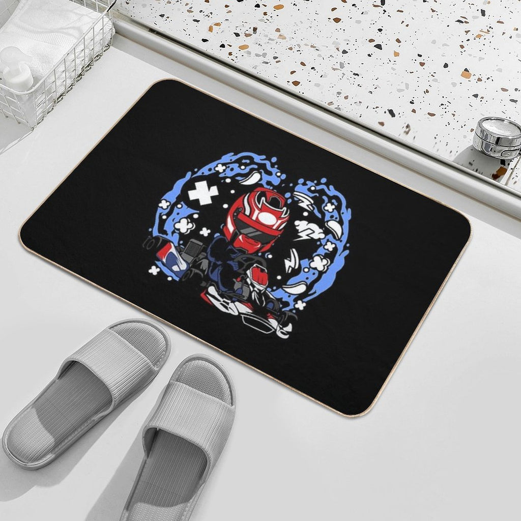 Karting Pop Art  Multi-Purpose Bath Mat