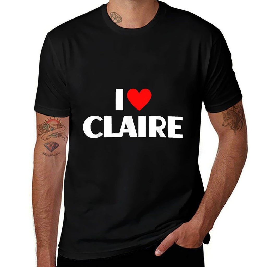 I Love Claire - I Heart Claire  Graphic-printed T-Shirt