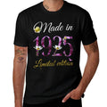 Made in 1925 - 100 Year Old Floral 1925 100th Birthday Gift  Soft T-Shirt