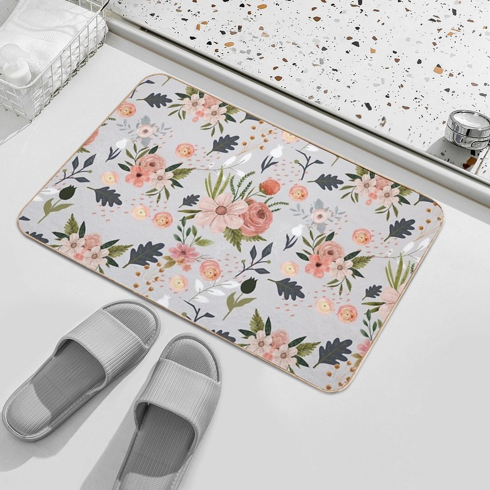 Graphic Design  High-Traffic Bath Mat
