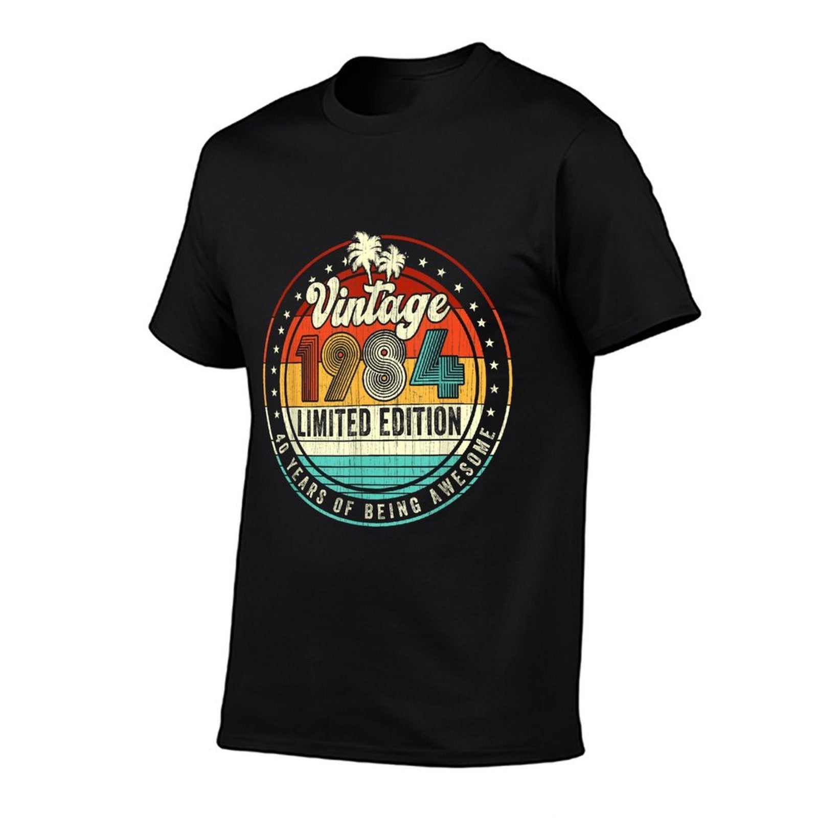 Vintage 1984 Limited Edition 40th Birthday Gift 40 Years Old  Slim-fit Cut T-Shirt