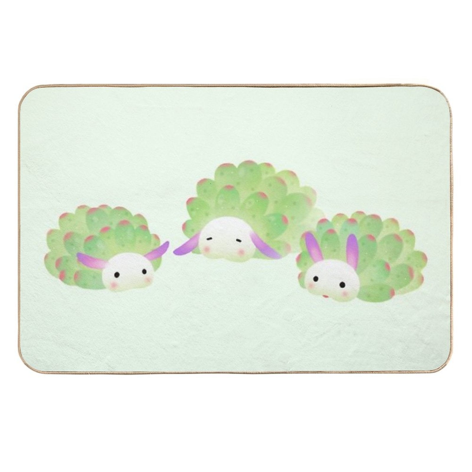 Sea Sheep  Easy To Clean Bath Mat