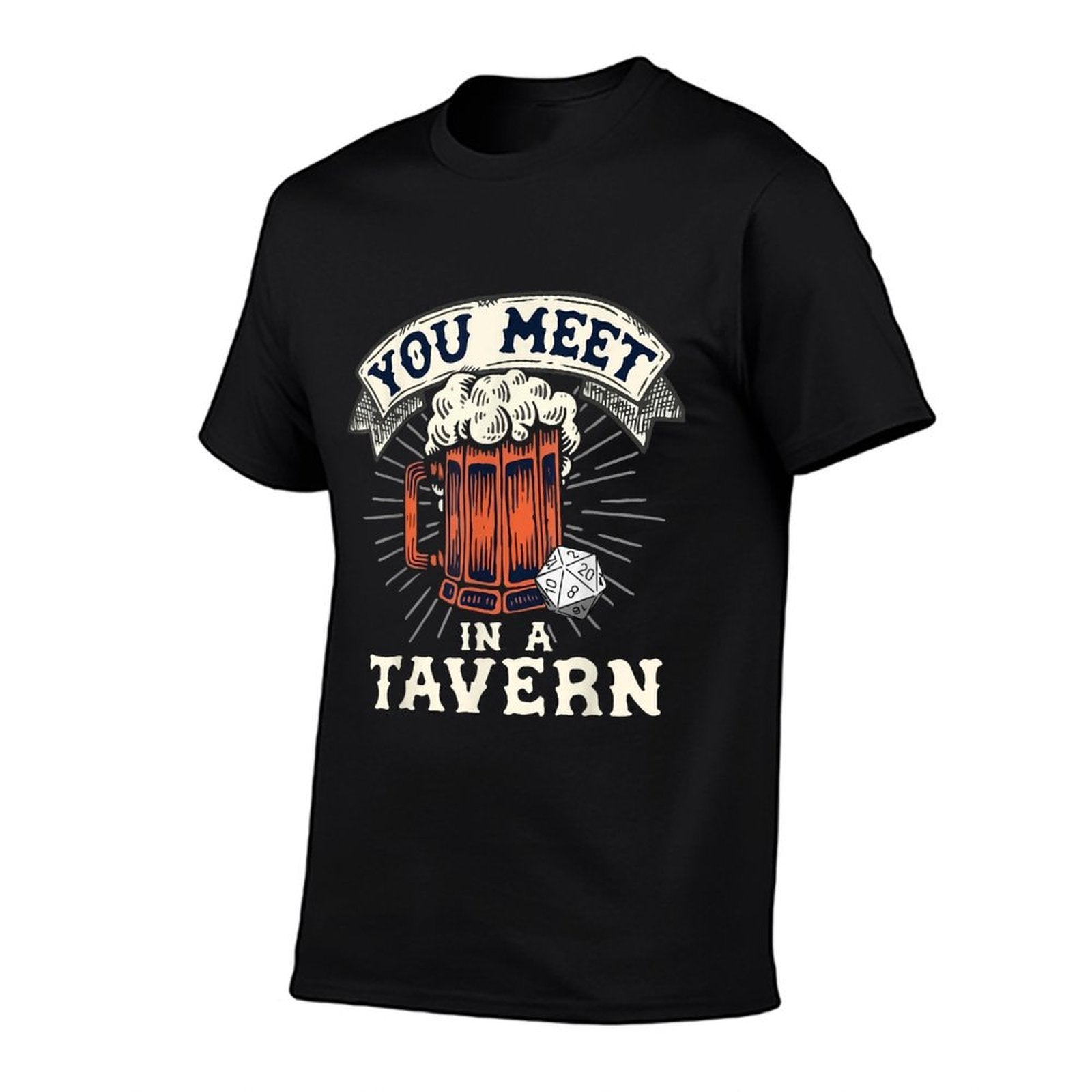 You Meet In A Tavern Fantasy Inspired Graphic Design  Easy-care T-Shirt