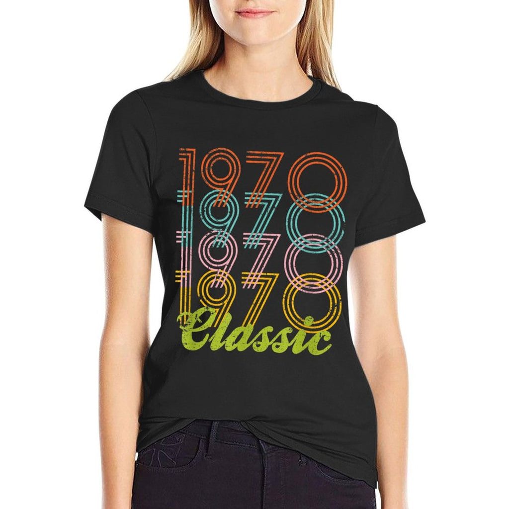 50th Birthday 1970 Vintage Retro Classic  Soft T-Shirt
