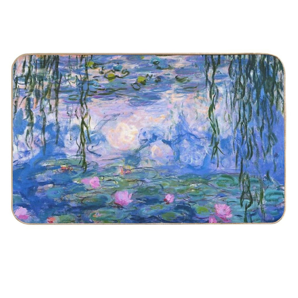Water Lilies Monet  Toxin-Free Bath Mat