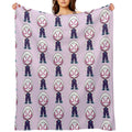 Cute Spider Ghost, Baby Spidey Girl, Grl Pwr, Cartoon Ghost Spider Gift-ready Throw Blanket