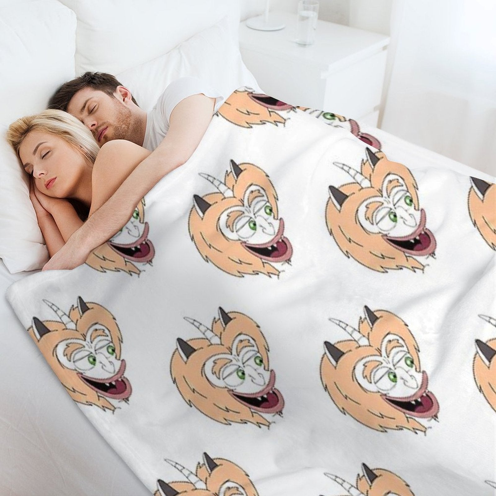 Maurice Hormone Monster - Big Mouth Multi-functional Throw Blanket