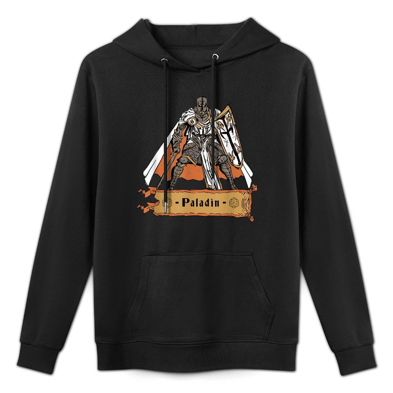 Paladin Knight Medieval Fantasy Art All-Day Comfort Hoodie