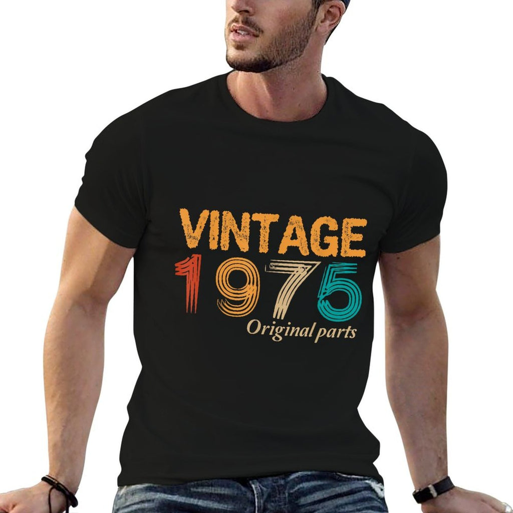 Vintage 1975 Limited Edition 50-Year-Old 50th Birthday  Eco-friendly Material T-Shirt