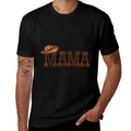 Mama Mom Western Family Matching Birthday Cowboy Cowgirl  Moisture-wicking T-Shirt