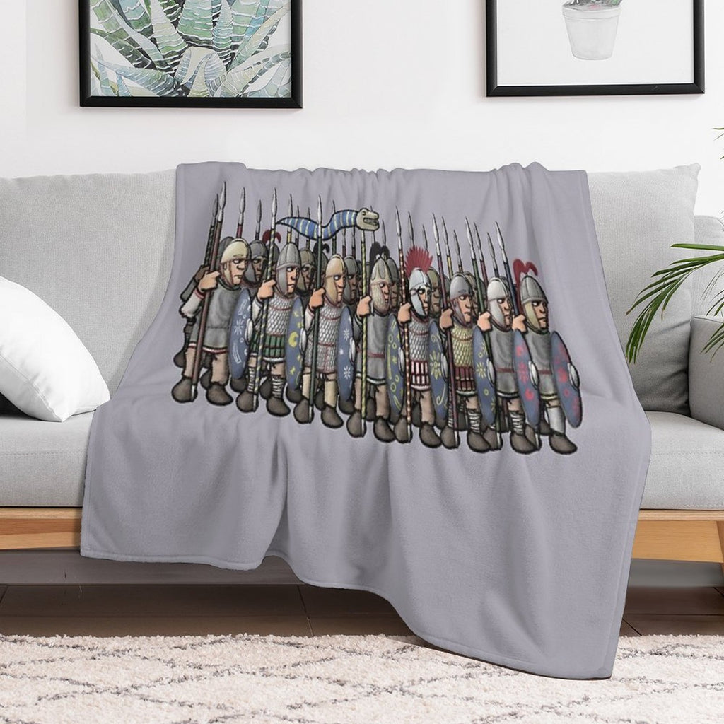 Late Roman Infantry Multi-functional Throw Blanket