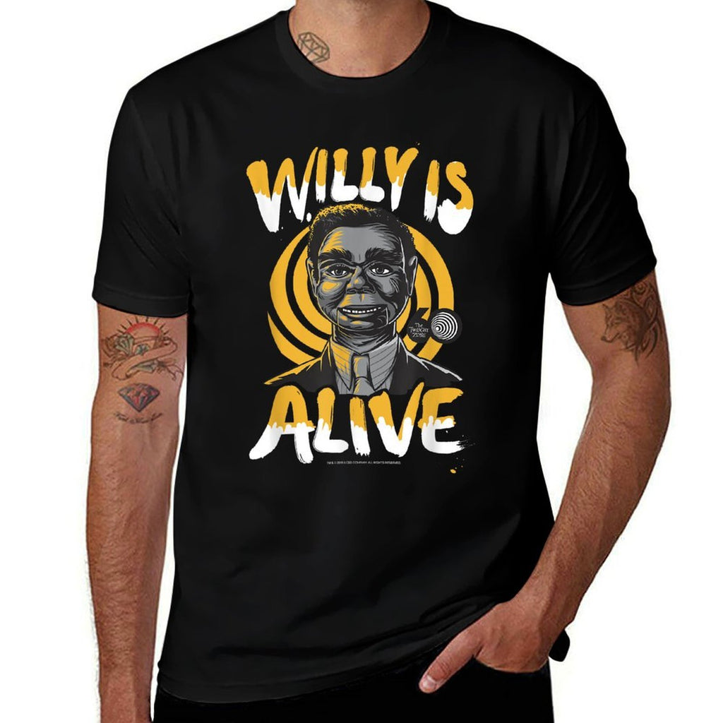 The Twilight Zone 60th Anniversary Willy Is Alive Poster  Fade-proof Color T-Shirt