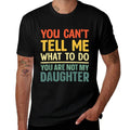 Funny Dad Design For Father Daddy Papa Men From Daughter Dad  Odor-resistant T-Shirt