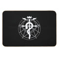 Full Metal Alchemist White  Odorless Bath Mat