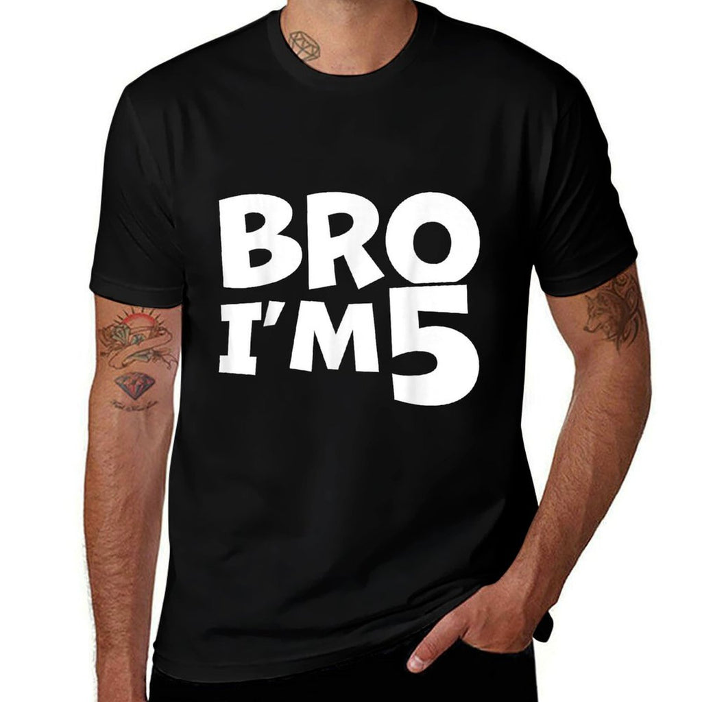 5 Year Old BDay Decorations Son Boy 5yr 5th Birthday  Affordable Price T-Shirt