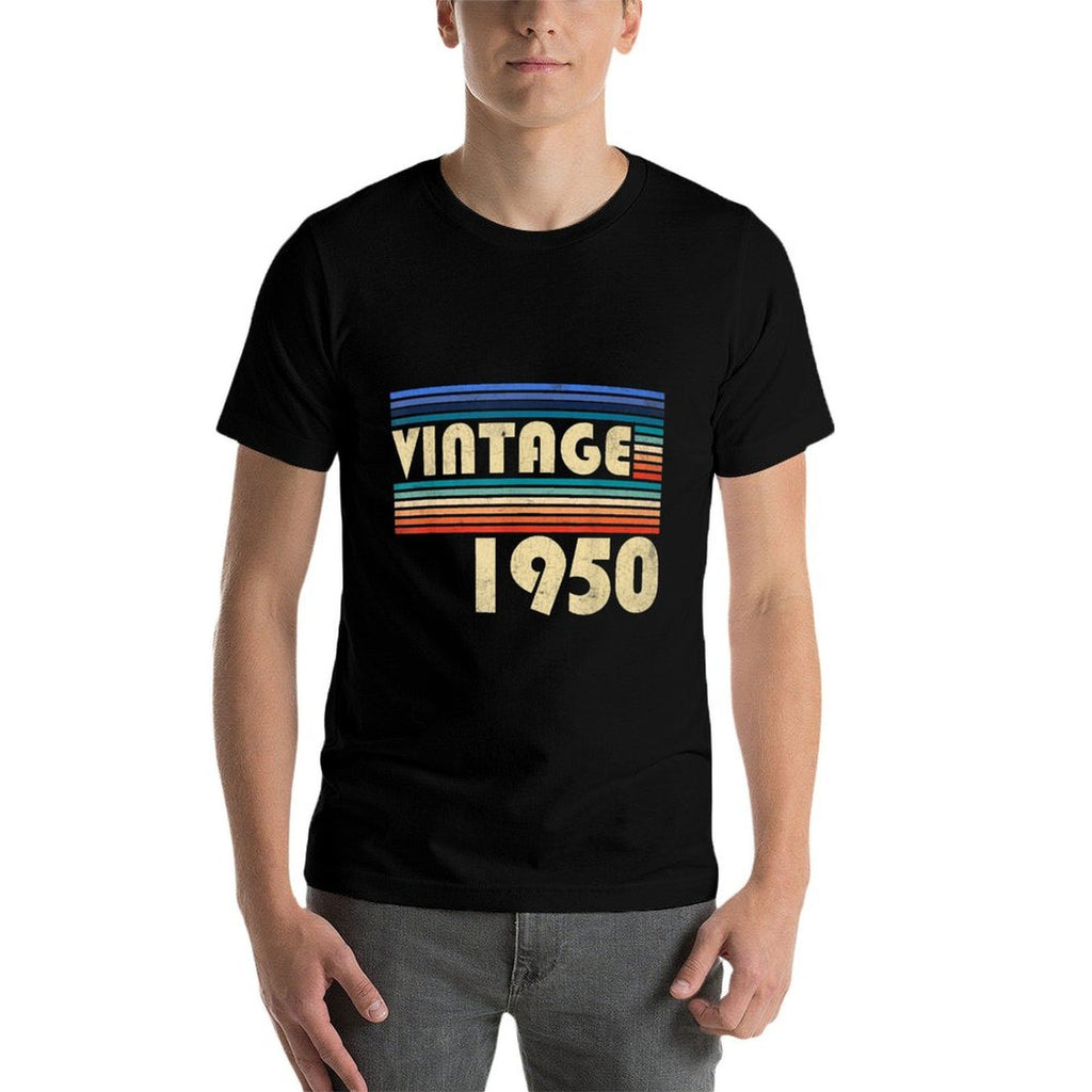 Vintage 1950 Limited Edition Outfit Retro 70th Birthday  Polyester Blend T-Shirt