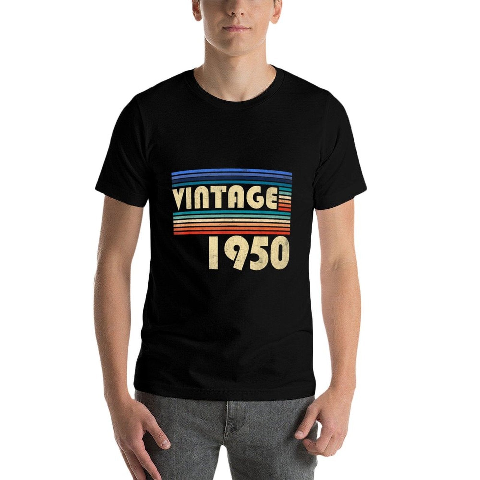 Vintage 1950 Limited Edition Outfit Retro 70th Birthday  Polyester Blend T-Shirt