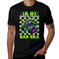 In My Monster Trucks Dad Era Funny Truck Dad Birthday  Slim-fit Cut T-Shirt