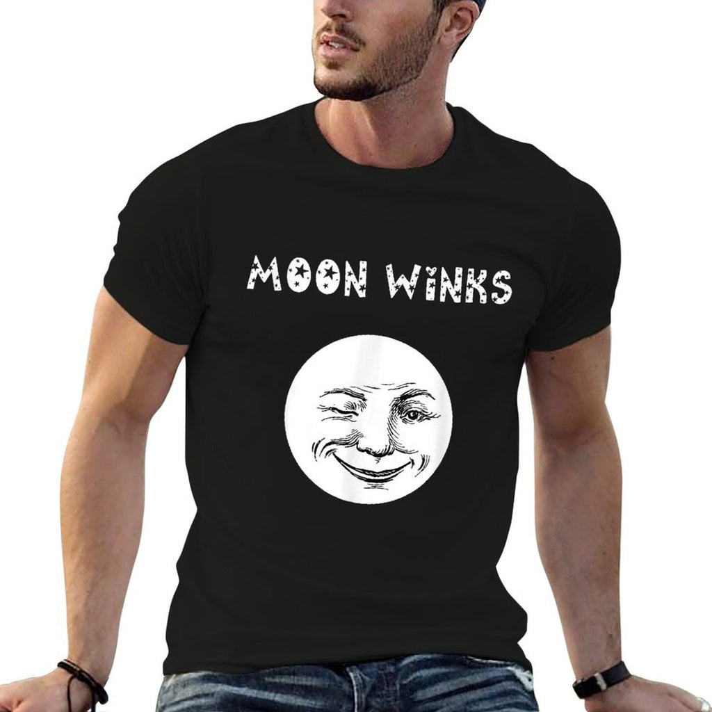 Moon Winks Funny Gift For Astrology Sun Moon Lovers  Classic T-Shirt
