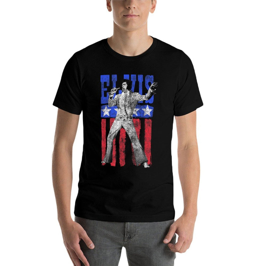 Elvis Presley American  Trendy Pattern T-Shirt