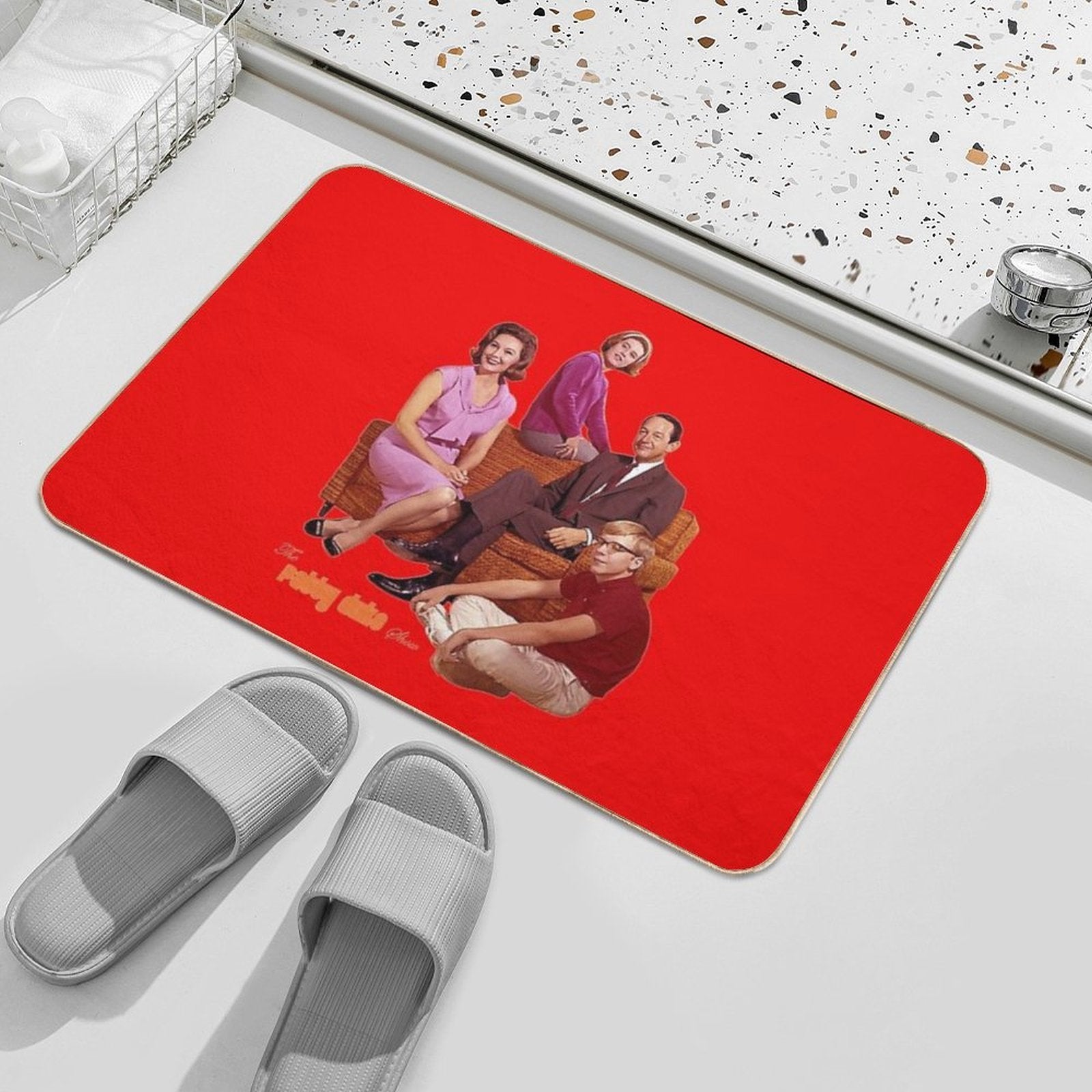 Vintge Patty Duke OG Retro  50s 60s Cast Tribute  Dirt-Trapping Bath Mat