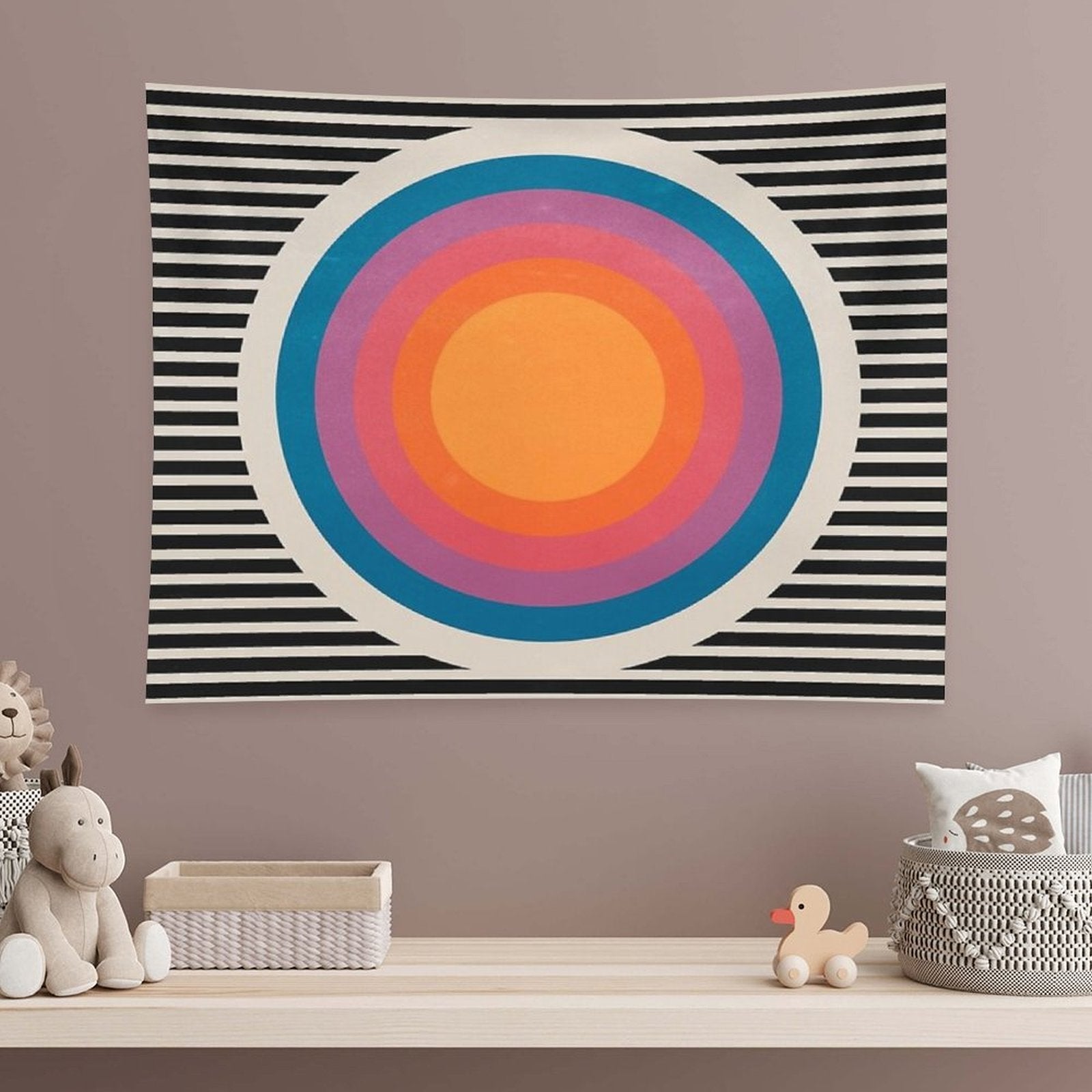 Vintage California Sun Tapestry