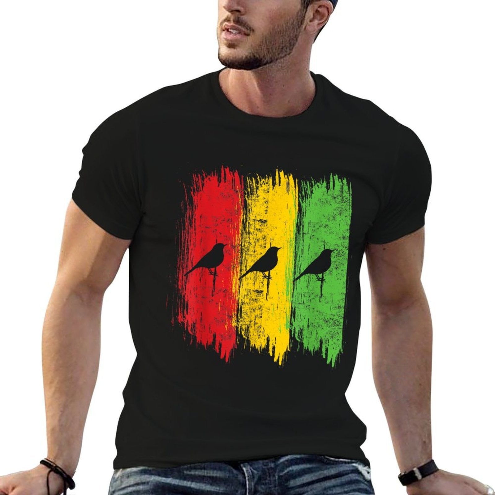 Good Rastafari Music Vibes Only Rasta Jamaika Reggae  Quick-drying T-Shirt