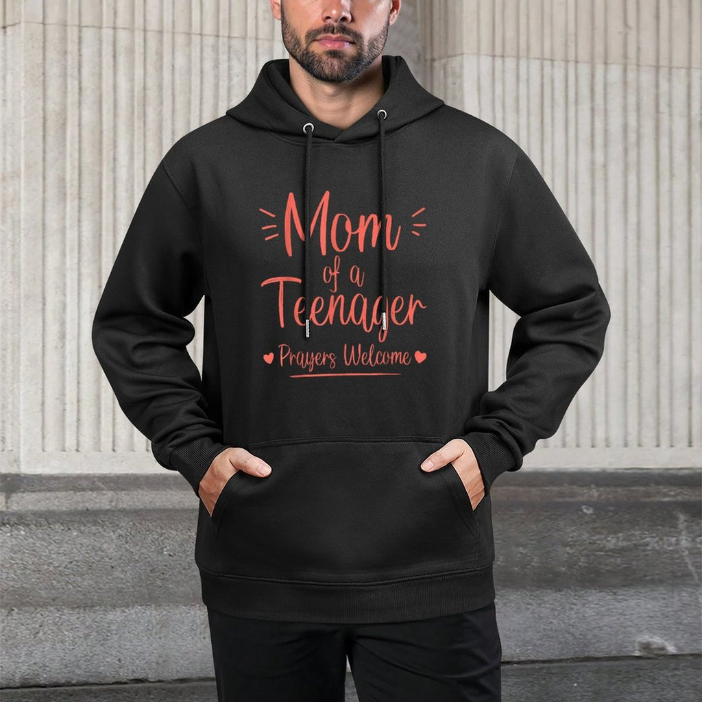 Funny Faith Stress Mother Mom Of Anager Prayers Welcome Pilling-Resistant Hoodie