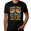 Most Likely To Take Pictures Of Towel Animals Family Cruise  Polyester Blend T-Shirt
