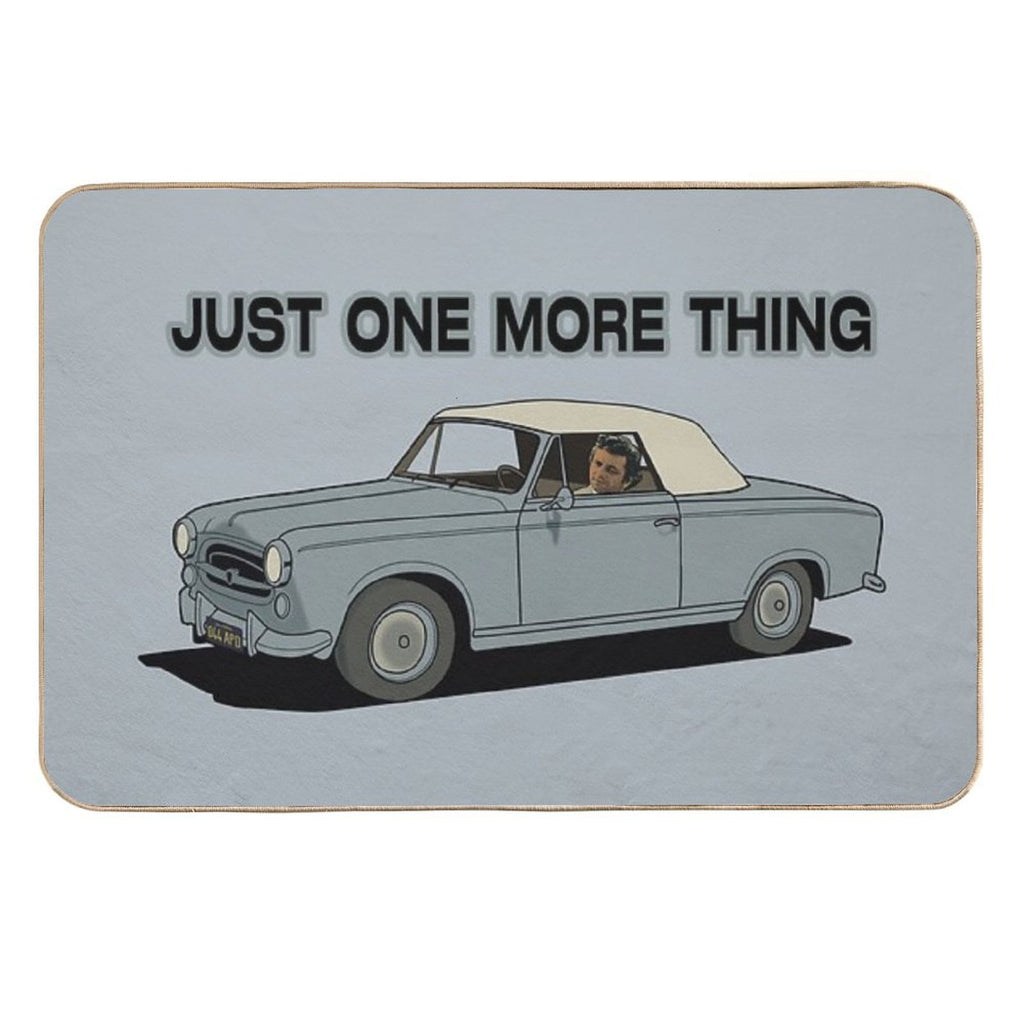 Columbo Driving - Just One More Thing  Eco-Friendly Bath Mat