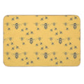 Honey Bee Pattern  Toxin-Free Bath Mat