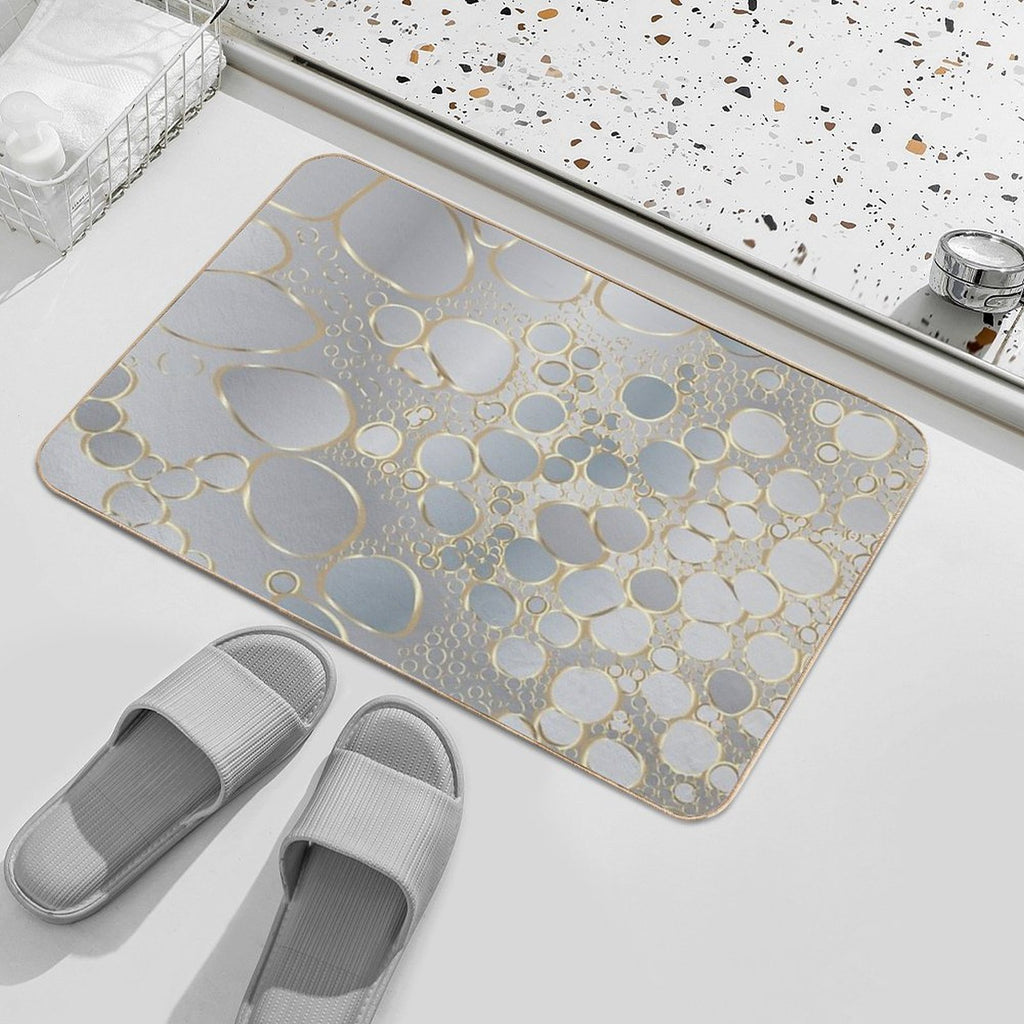 Abstract Digital Work  Toxin-Free Bath Mat
