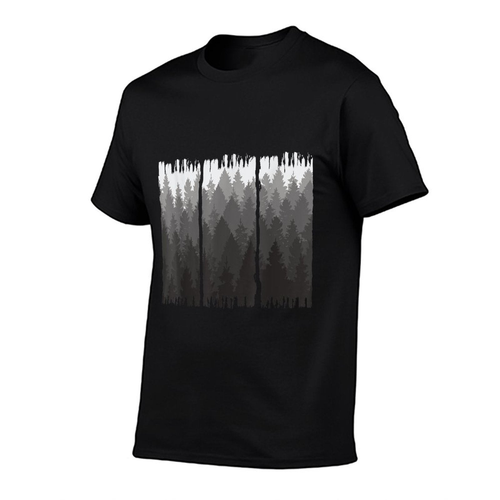 Trees Forest Conifer Landscape  Classic T-Shirt