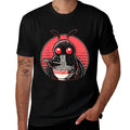 Retro Mothman Ramen Kawaii Japanese Noodles Comfortable T-Shirt