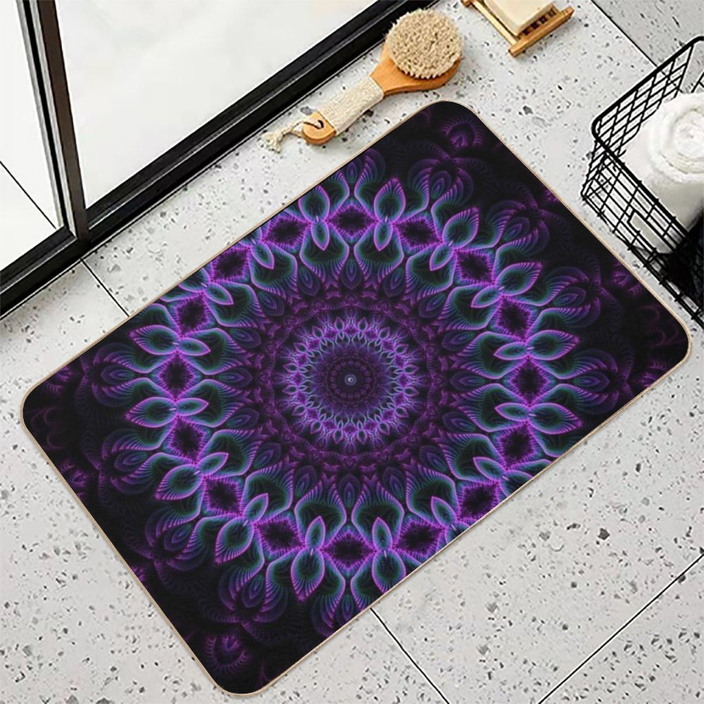 Silence In An Infinite Moment  Eco-Friendly Bath Mat
