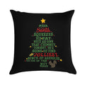 Jolliest Bunch of A-holes Soft Shrink-Resistant Throw Pillow