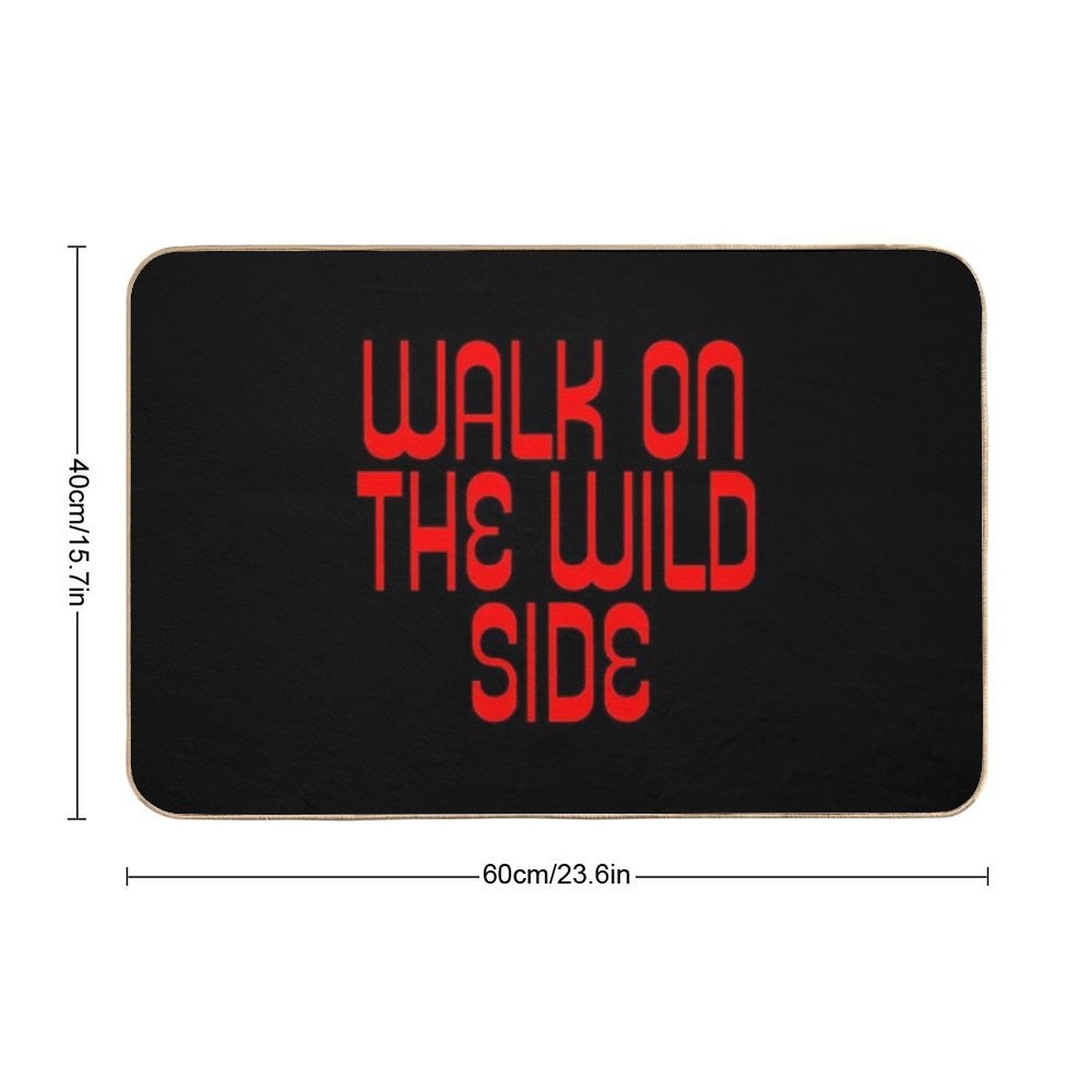 Walk On, Rock Style  Non-Slip Bath Mat