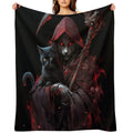 Grim Reaper All-season Throw Blanket