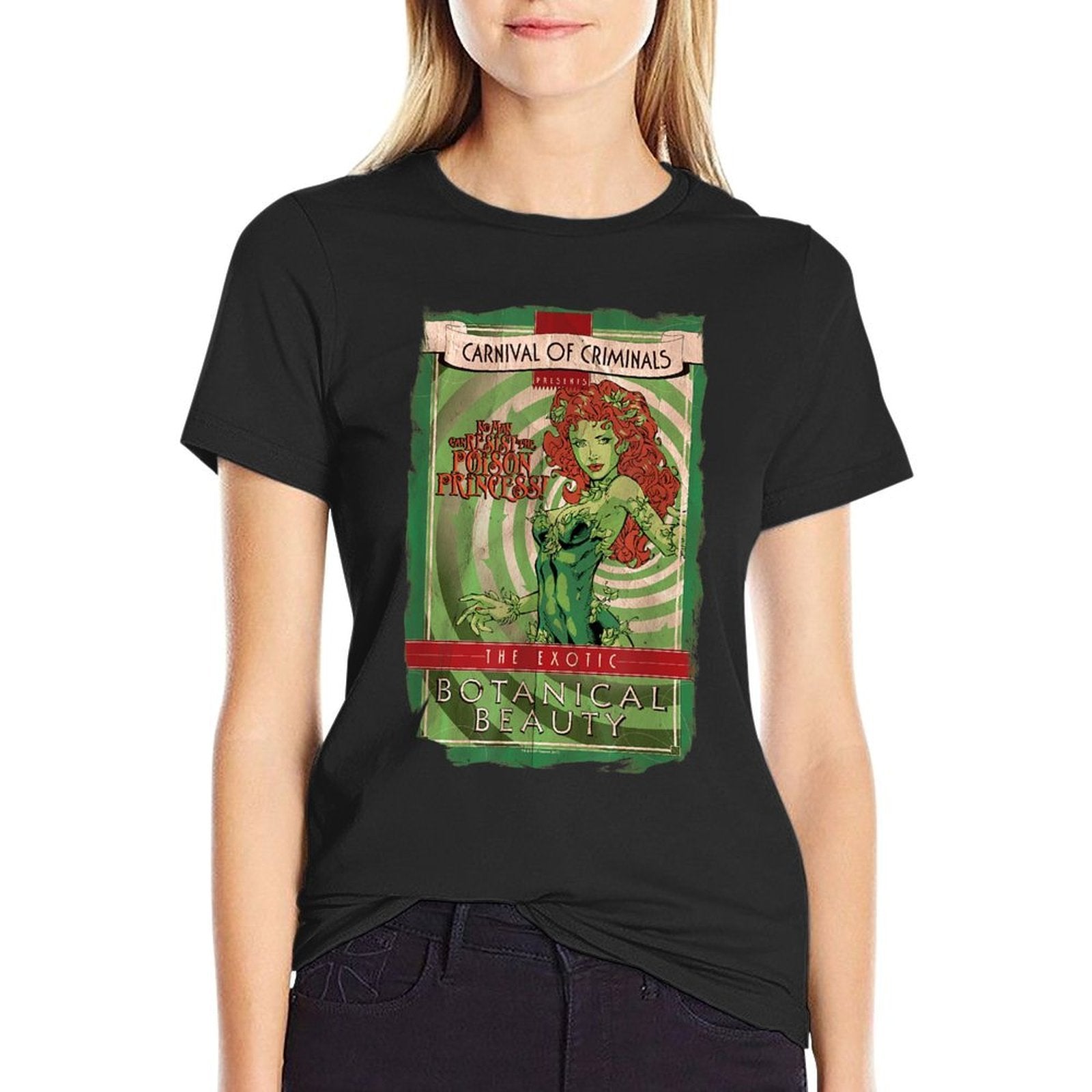 Batman Poison Ivy Botanical Beauty  Relaxed-fit T-Shirt