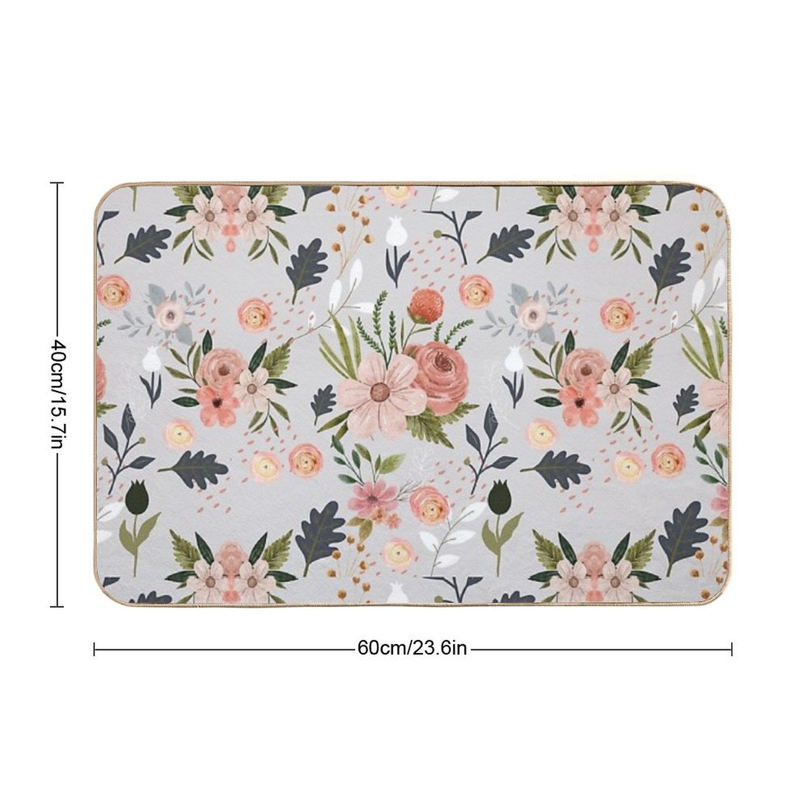 Graphic Design  High-Traffic Bath Mat