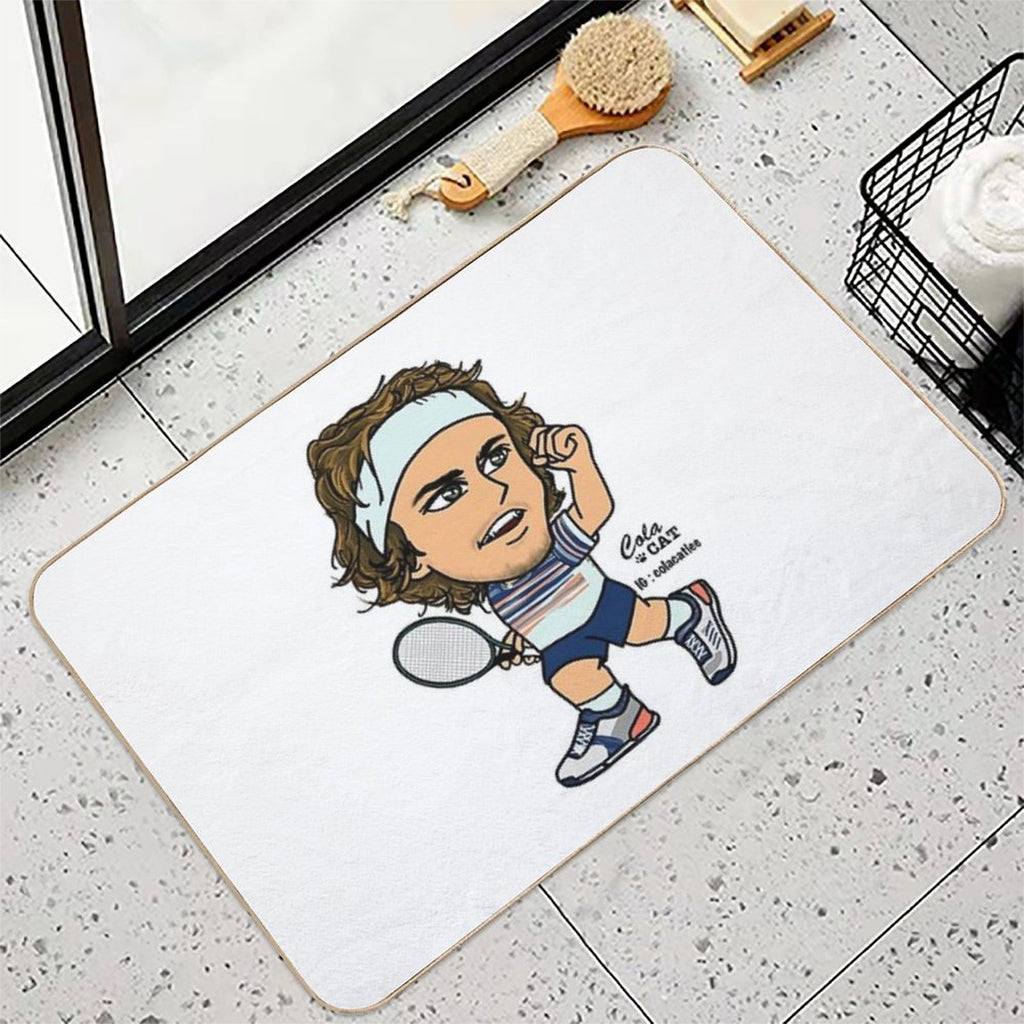 Alexander Zverev  Slip-Resistant Bath Mat