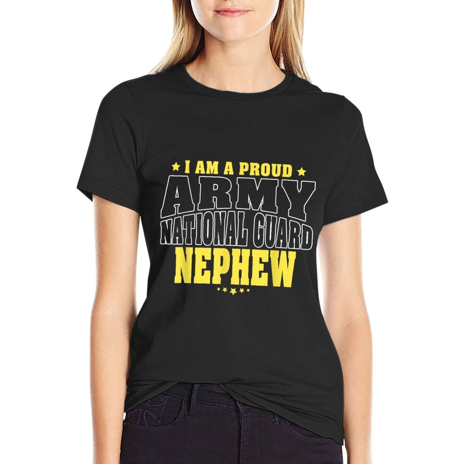 I Am A Proud Army National Guard Nephew - Military Family  Classic T-Shirt