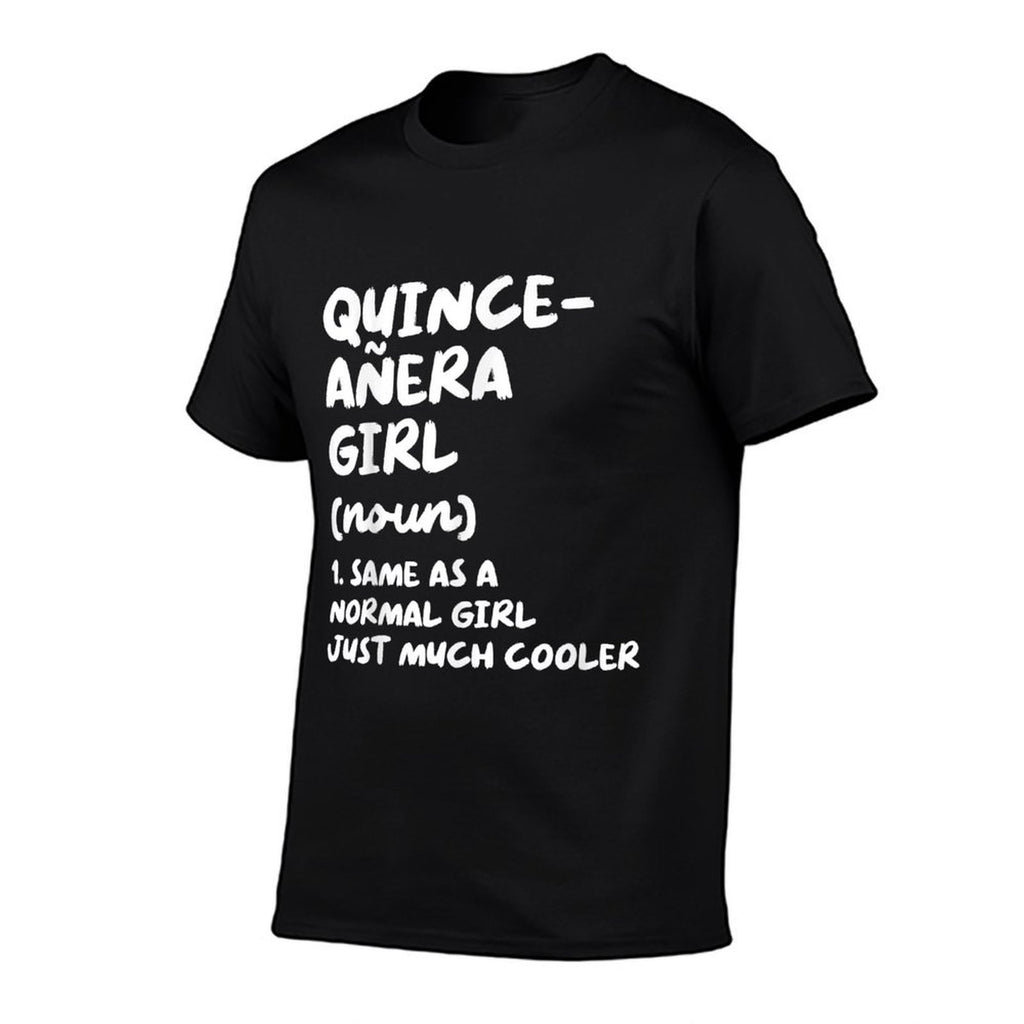 Quinceanera Girl Definition Funny 15th Birthday  Wrinkle-resistant T-Shirt