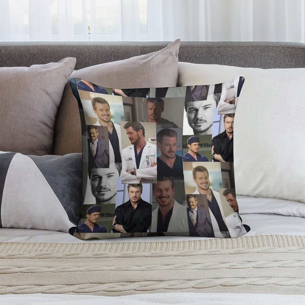 Mark Sloan Soft Anti-Pilling Throw Pillow