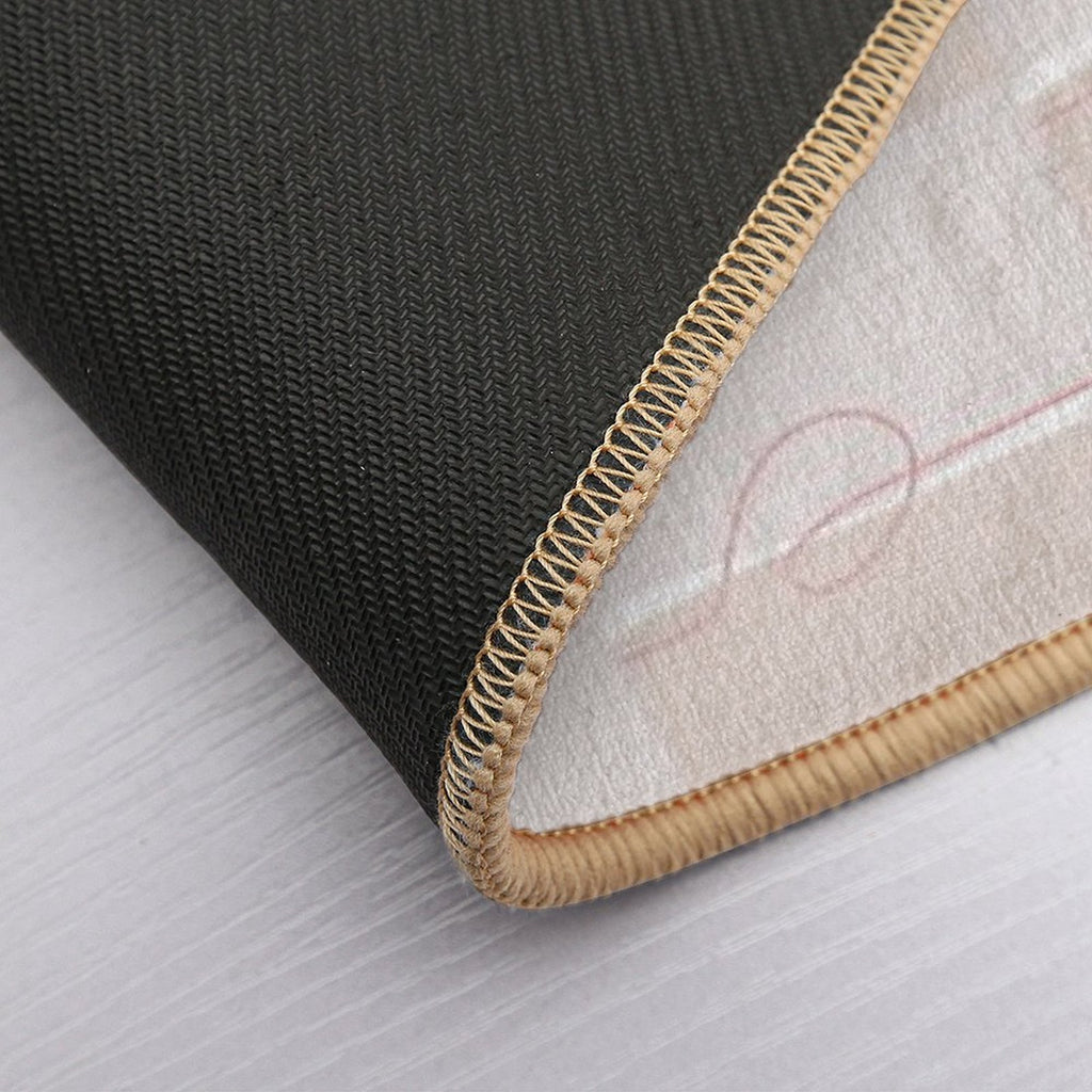Minimalist Pink  Versatile Bath Mat