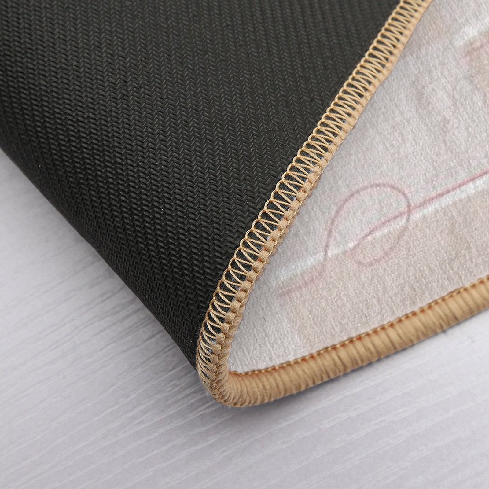 Minimalist Pink  Versatile Bath Mat