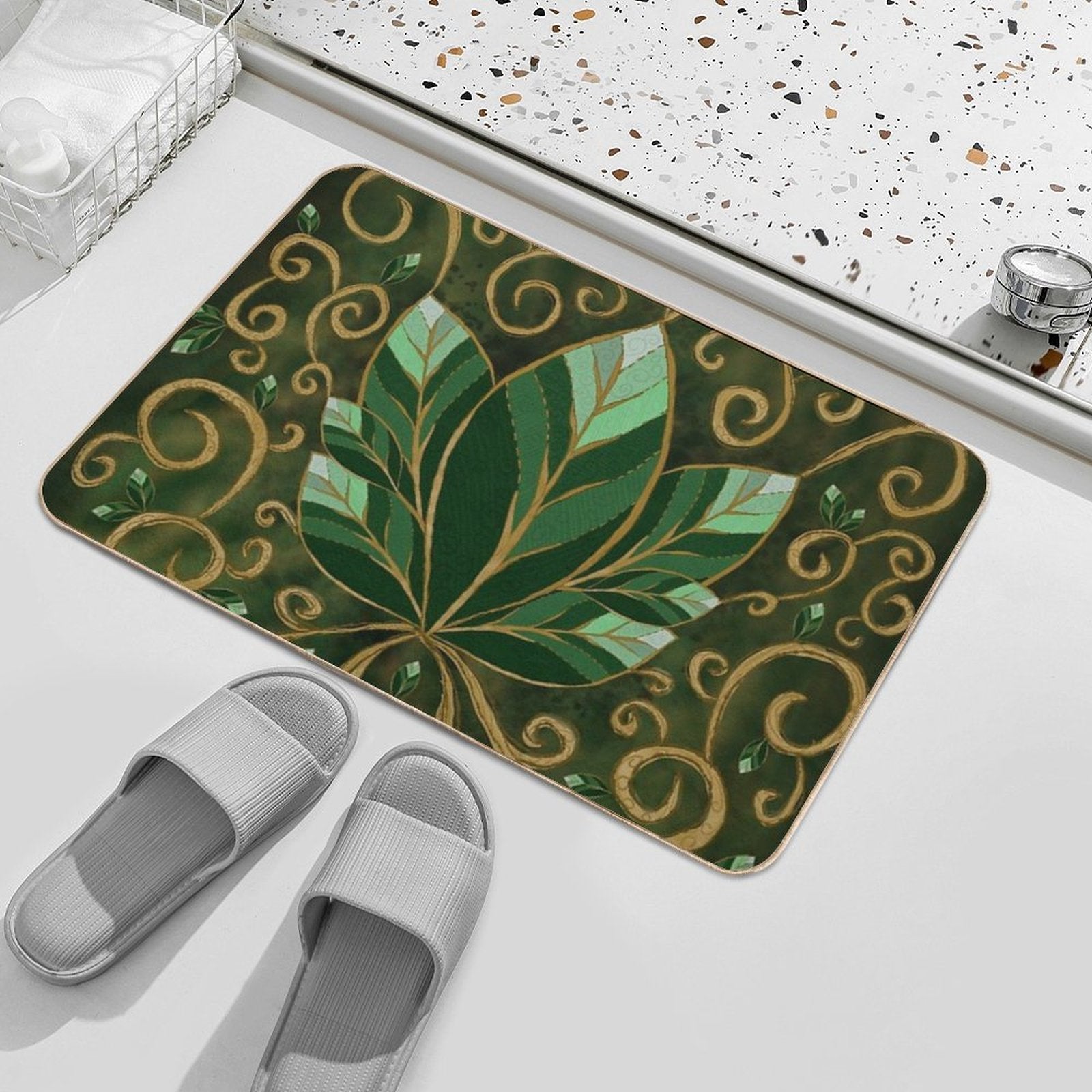 Celtic Pattern  Odorless Bath Mat