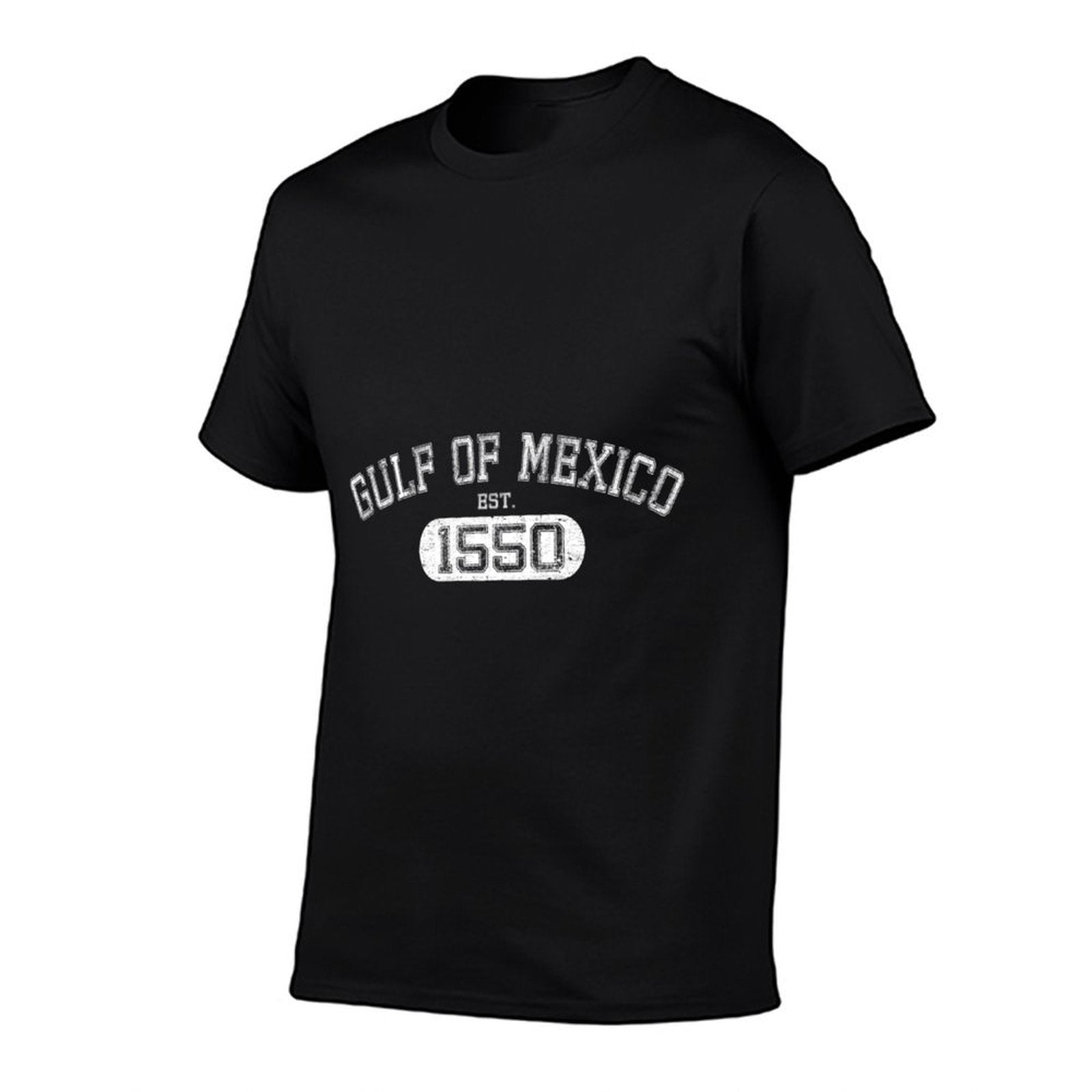 Retro Gulf of Mexico Est 1550 Mexican for Men Women  Wrinkle-resistant T-Shirt