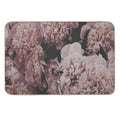 Pink Flower Bunch Abstract Art  Eco-Friendly Bath Mat