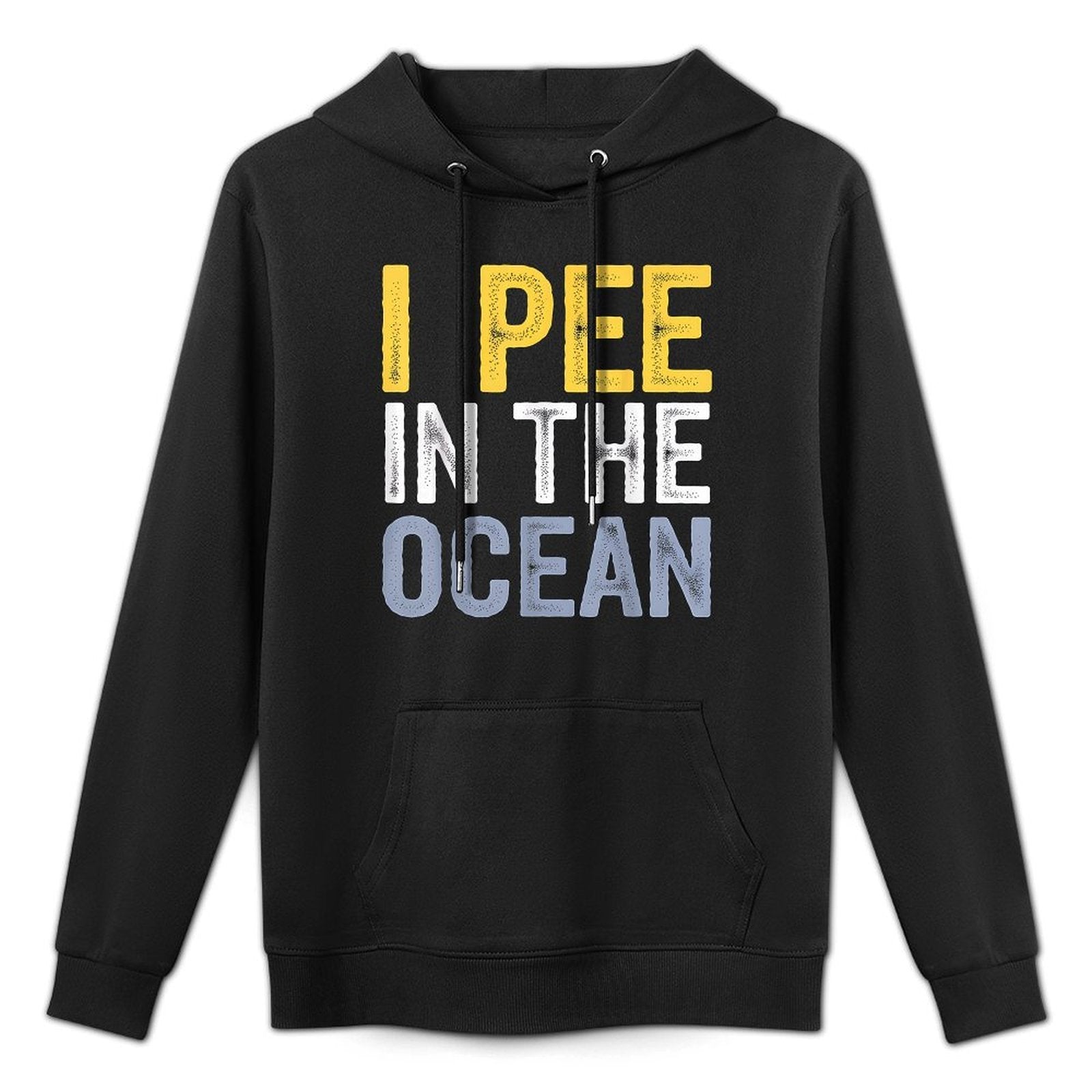 I Pee In The Ocean Beach Lover Vacation Funny Gift Relaxed Fit Hoodie